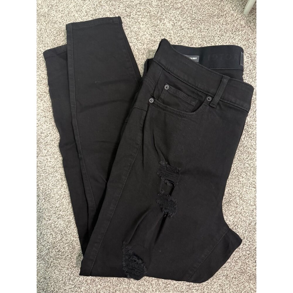 Torrid Black Bombshell Distressed Size 16
